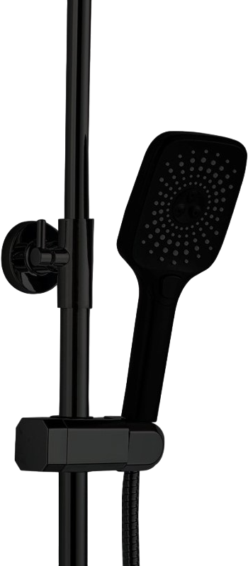 Душевая стойка Haiba HB24615-7 черная матовая