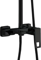 Душевая стойка Haiba HB24615-7 черная матовая Душевая стойка Haiba HB24615-7 черная матовая