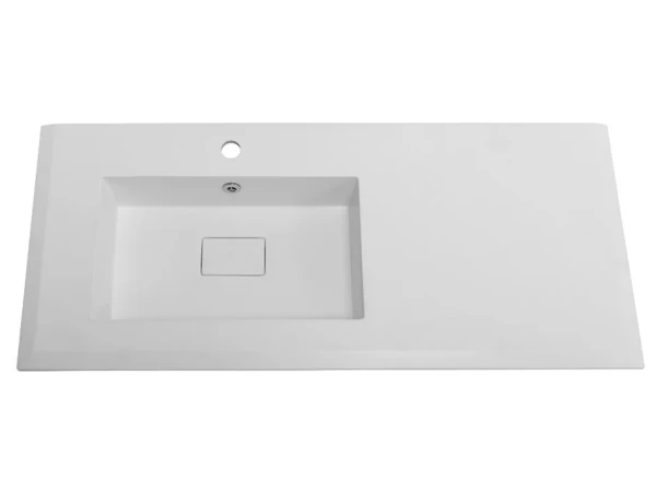 Мебельная раковина Cezares Bellagio L 106 см, bianco opaco