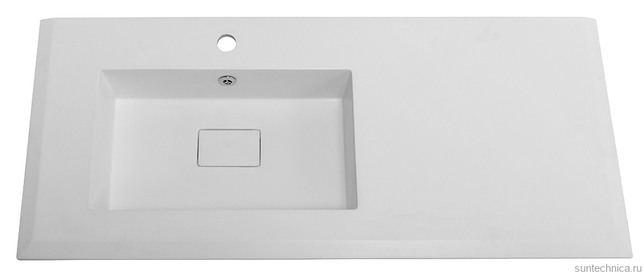 Мебельная раковина Cezares Bellagio L 106 см, bianco opaco
