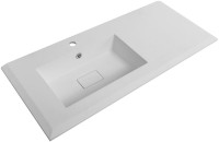 Мебельная раковина Cezares Bellagio L 106 см, bianco opaco