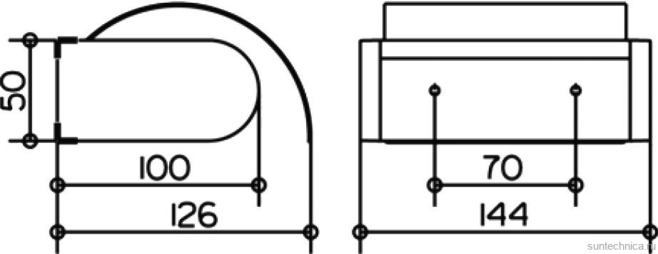 Набор Держатель Keuco Edition 300 30060 с крышкой + Ершик 30064 хром