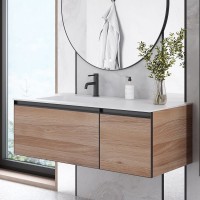 Тумба под раковину без столешницы Armadi Art Quatro 2 120 willow, профиль anthracite