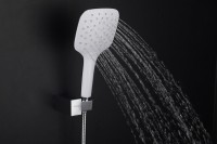 Душевой комплект Gappo G17-8 G7117-8 С ВНУТРЕННЕЙ ЧАСТЬЮ, белый, хром