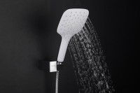 Душевой комплект Gappo G17-8 G7117-8 С ВНУТРЕННЕЙ ЧАСТЬЮ, белый, хром