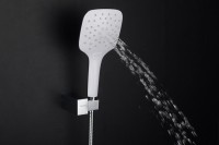 Душевой комплект Gappo G17-8 G7117-8 С ВНУТРЕННЕЙ ЧАСТЬЮ, белый, хром