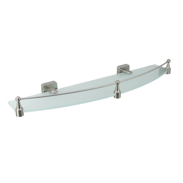 Полка под зеркало Wasserkraft Rhin K-8744 50 см, стеклянная