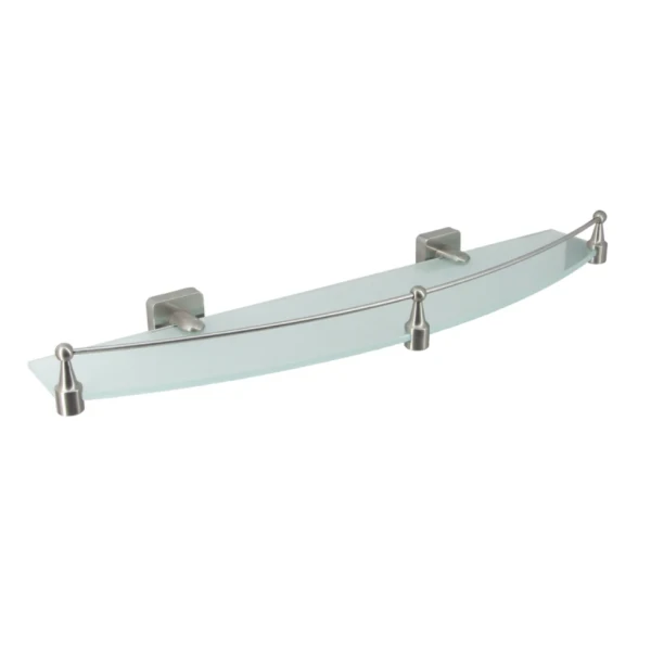 Полка под зеркало Wasserkraft Rhin K-8744 50 см, стеклянная