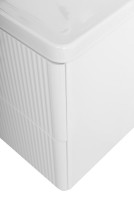 Тумба под раковину без столешницы BelBagno Due 80 bianco lucido