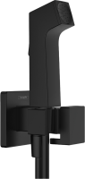 Гигиенический душ Hansgrohe Bidette E 1jet 29231670 матовый черный