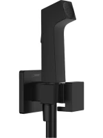 Гигиенический душ Hansgrohe Bidette E 1jet 29231670 матовый черный Гигиенический душ Hansgrohe Bidette E 1jet 29231670 матовый черный