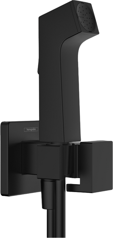 Гигиенический душ Hansgrohe Bidette E 1jet 29231670 матовый черный