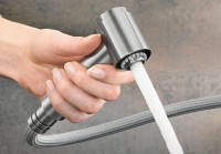 Комплект Мойка Blanco Subline 350/350-U белая + Смеситель Ambis-S 523119