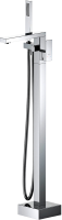 Напольный смеситель для ванны с душем AQUATEK Либра AQ1645CR С ВНУТРЕННЕЙ ЧАСТЬЮ, хром