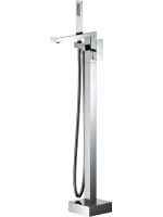 Напольный смеситель для ванны с душем AQUATEK Либра AQ1645CR С ВНУТРЕННЕЙ ЧАСТЬЮ, хром