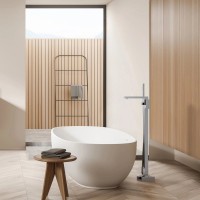 Напольный смеситель для ванны с душем AQUATEK Либра AQ1645CR С ВНУТРЕННЕЙ ЧАСТЬЮ, хром