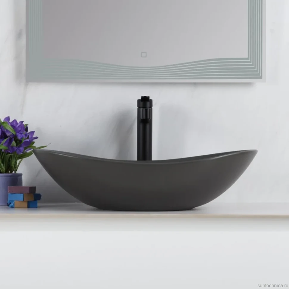 Накладная раковина BelBagno BB1404-H311