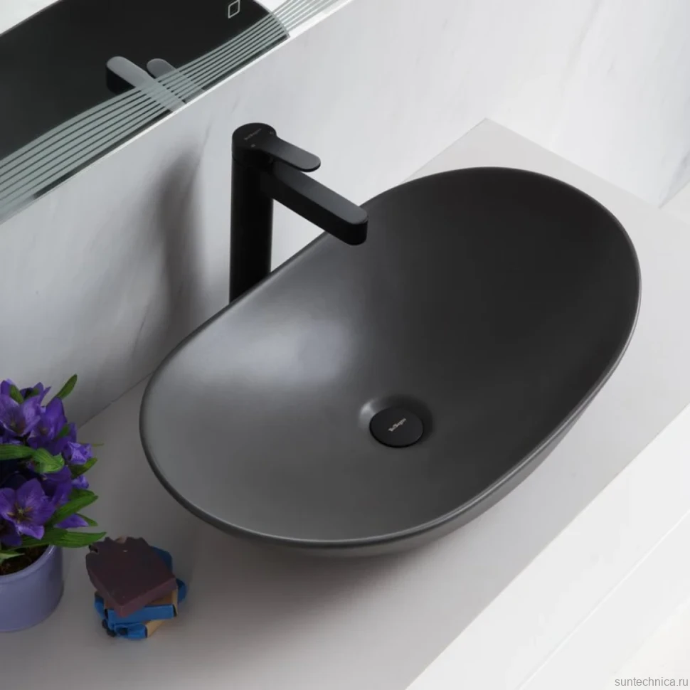 Накладная раковина BelBagno BB1404-H311