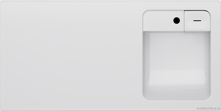 Тумба с раковиной AM.PM X-Joy 40 R под узкую стиральную машину