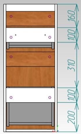 Тумба с раковиной AM.PM X-Joy 40 R под узкую стиральную машину