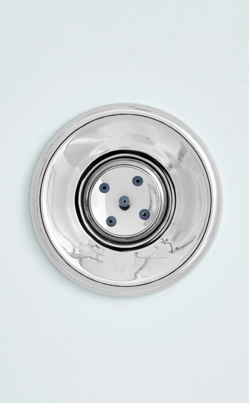 Душевая кабина DTO D EM1580NGM с гидромассажем, профиль хром, стекло матовое с узором