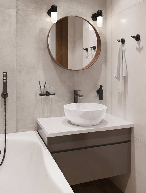 Накладная раковина Sanita luxe Art slim 40