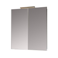 Зеркало-шкаф Alavann Cosmetic трюмо 75x80 с приближением, глянцевый белый