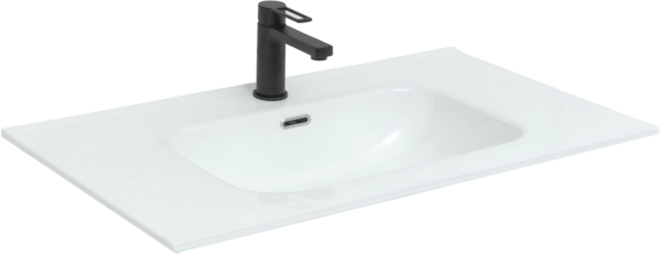 Мебельная раковина Aquanet Flat 80