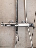 Душевая стойка AltroBagno Unione 030208 Cr хром Душевая стойка AltroBagno Unione 030208 Cr хром