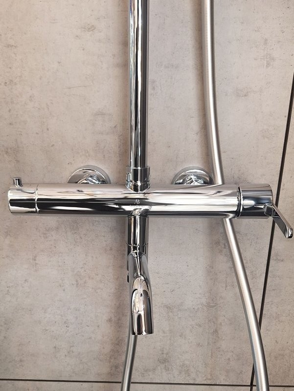 Душевая стойка AltroBagno Unione 030208 Cr хром