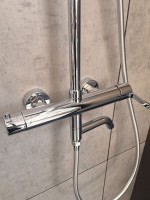 Душевая стойка AltroBagno Unione 030208 Cr хром Душевая стойка AltroBagno Unione 030208 Cr хром