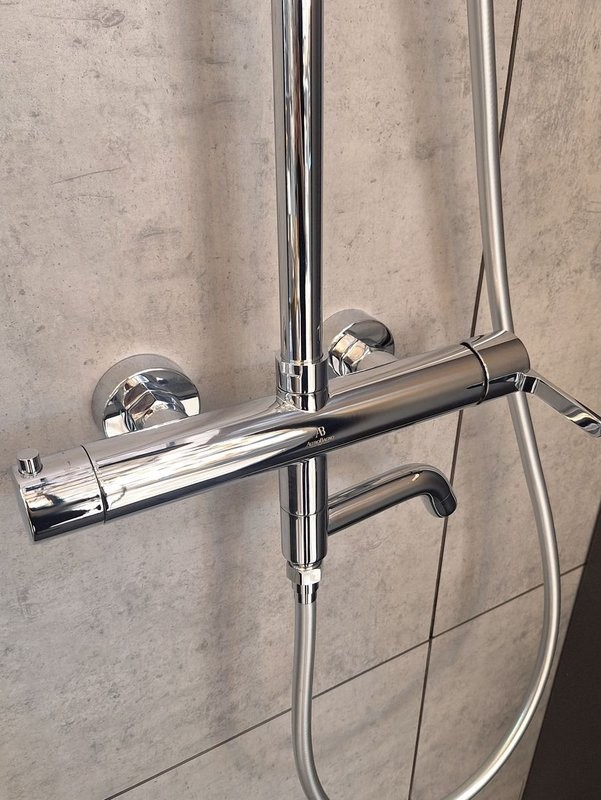 Душевая стойка AltroBagno Unione 030208 Cr хром