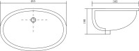 Раковина AQUATEK AQ0181-00
