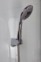 Душевая кабина Niagara Classic NG-6702-14BKTG 100x100 см, без крыши, с гидромассажем и тропическим душем