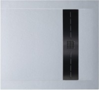 Поддон для душа Aquanet Delight 90x90 белый камень, с сифоном