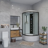 Душевая кабина Niagara Classic NG-6708-14F 90x90 см, с гидромассажем, подсветкой и FM-радио