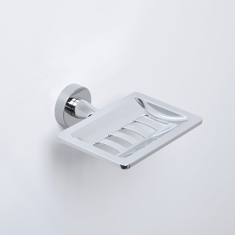 Мыльница Wasserkraft Mosel 46669 настенная, металлическая, хром