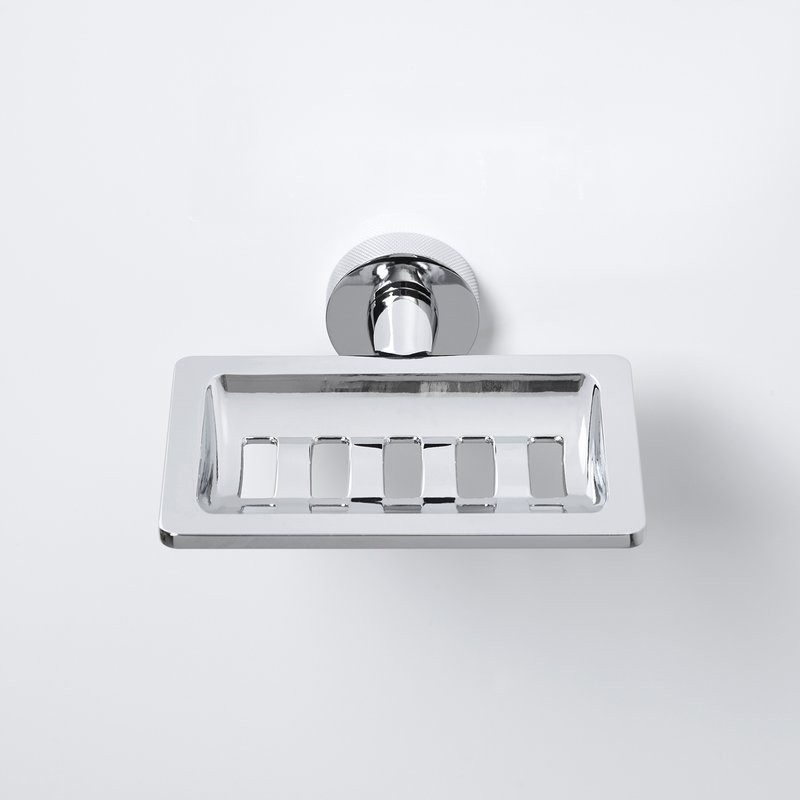 Мыльница Wasserkraft Mosel 46669 настенная, металлическая, хром