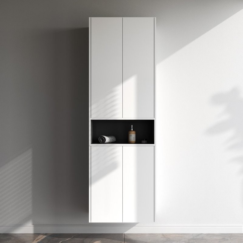 Шкаф в ванную AM.PM Func M8FCH0602WM 60 подвесной, матовый белый