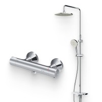 Душевой комплект Термостат AM.PM Like F8040000 + Стойка F0780200