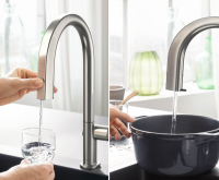 Смеситель для кухни Hansgrohe Aqittura M91 76803000 хром