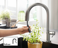 Смеситель для кухни Hansgrohe Aqittura M91 76803000 хром