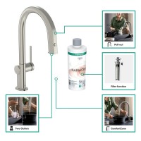 Смеситель для кухни Hansgrohe Aqittura M91 76803000 хром