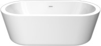Акриловая ванна BelBagno BB12-1775 180x80 см, отдельностоящая, белая, овальная