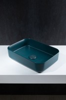 Накладная раковина Allen Brau Fantasy Quad 50x36, петроль