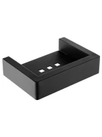 Мыльница AltroBagno Aperto 080705 MB настенная, черная Мыльница AltroBagno Aperto 080705 MB настенная, черная