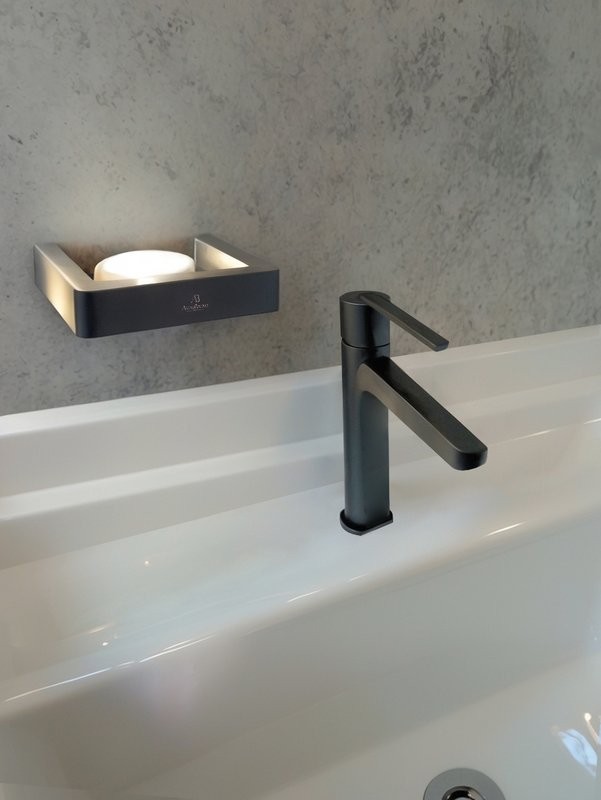 Мыльница AltroBagno Aperto 080705 MB настенная, черная