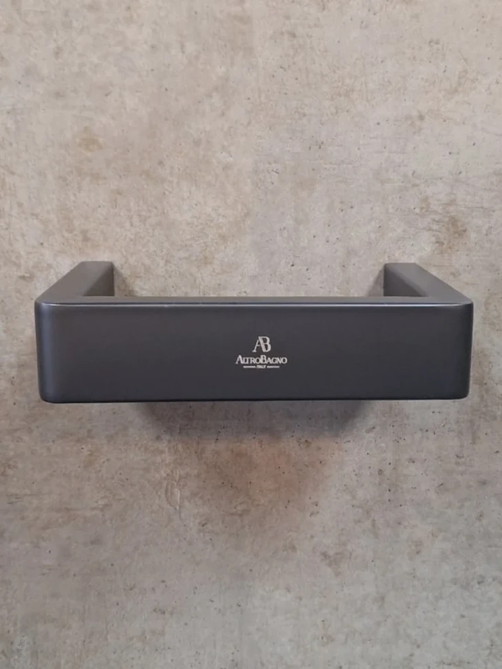 Мыльница AltroBagno Aperto 080705 MB настенная, черная