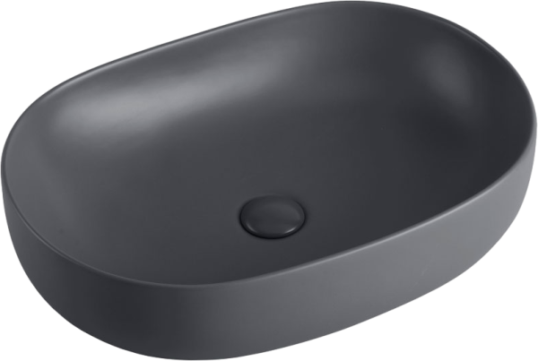Накладная раковина Vincea VBS-113MA 60 матовый антрацит