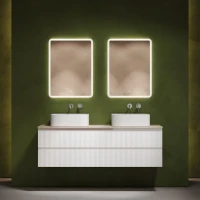 Мебель для ванной комнаты Sancos Snob R 160 bianco, столешница бежевая TT160A2, раковина CN6052